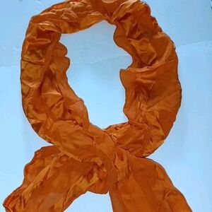 Echo Vibrant Orange Scarf